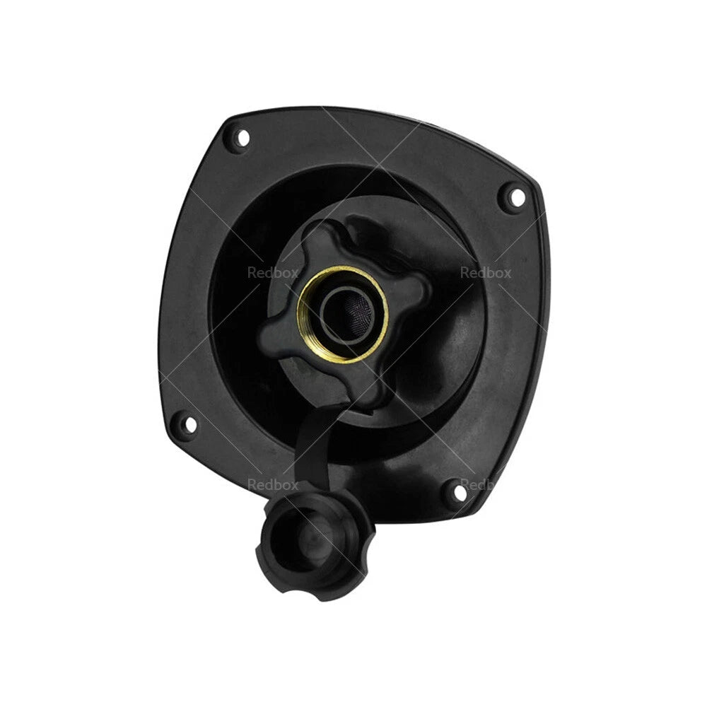 Black Water Inlet with Pressure Regulator for Caravan RV Boat