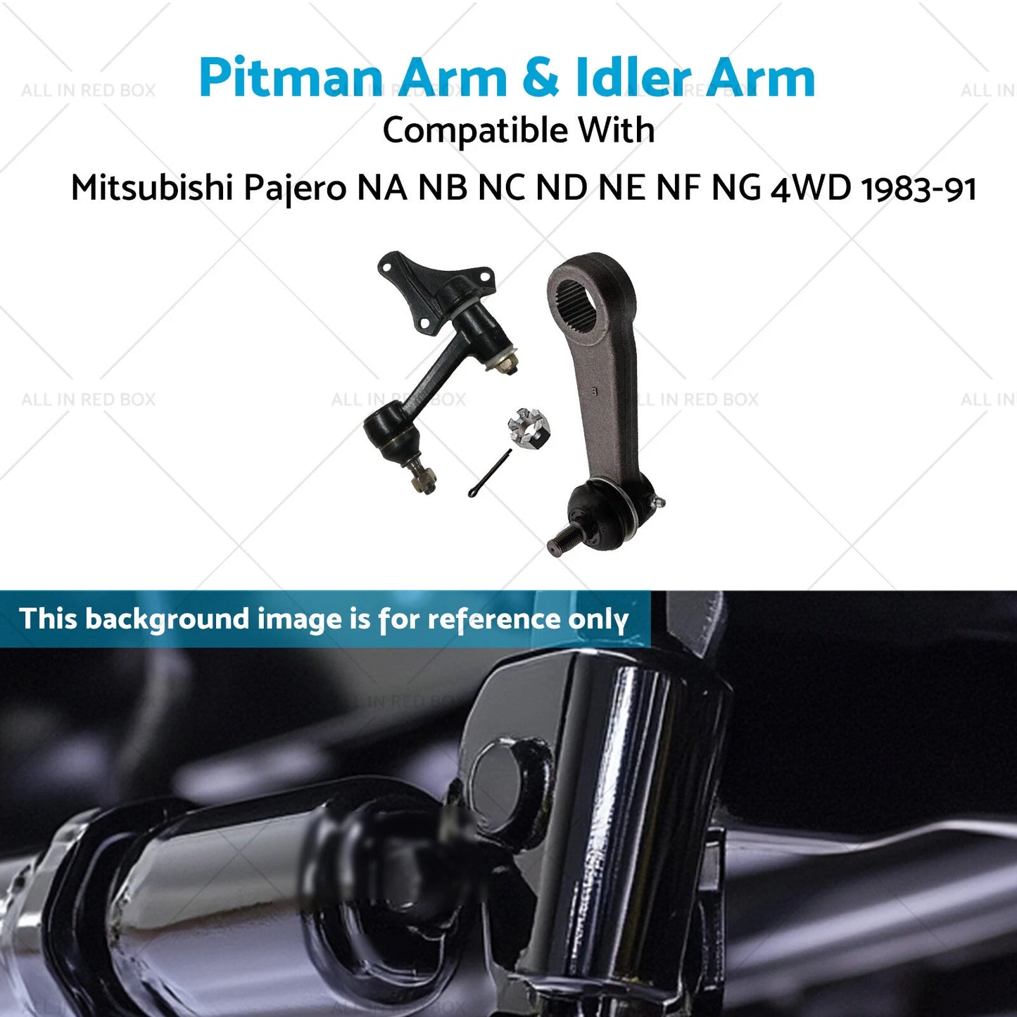Pitman & Idler Arm for Mitsubishi Pajero 4WD (1983-1991)