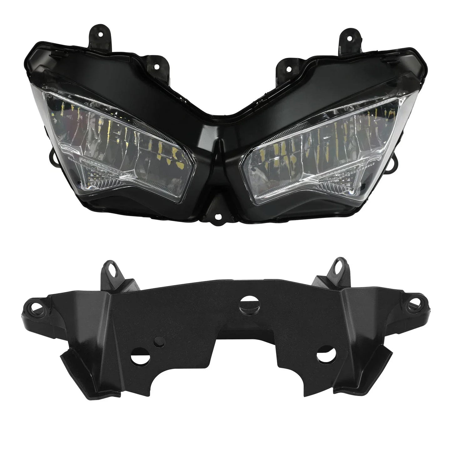 Front Headlight & Stay Bracket for Kawasaki Ninja ZX6R (2019-2023)