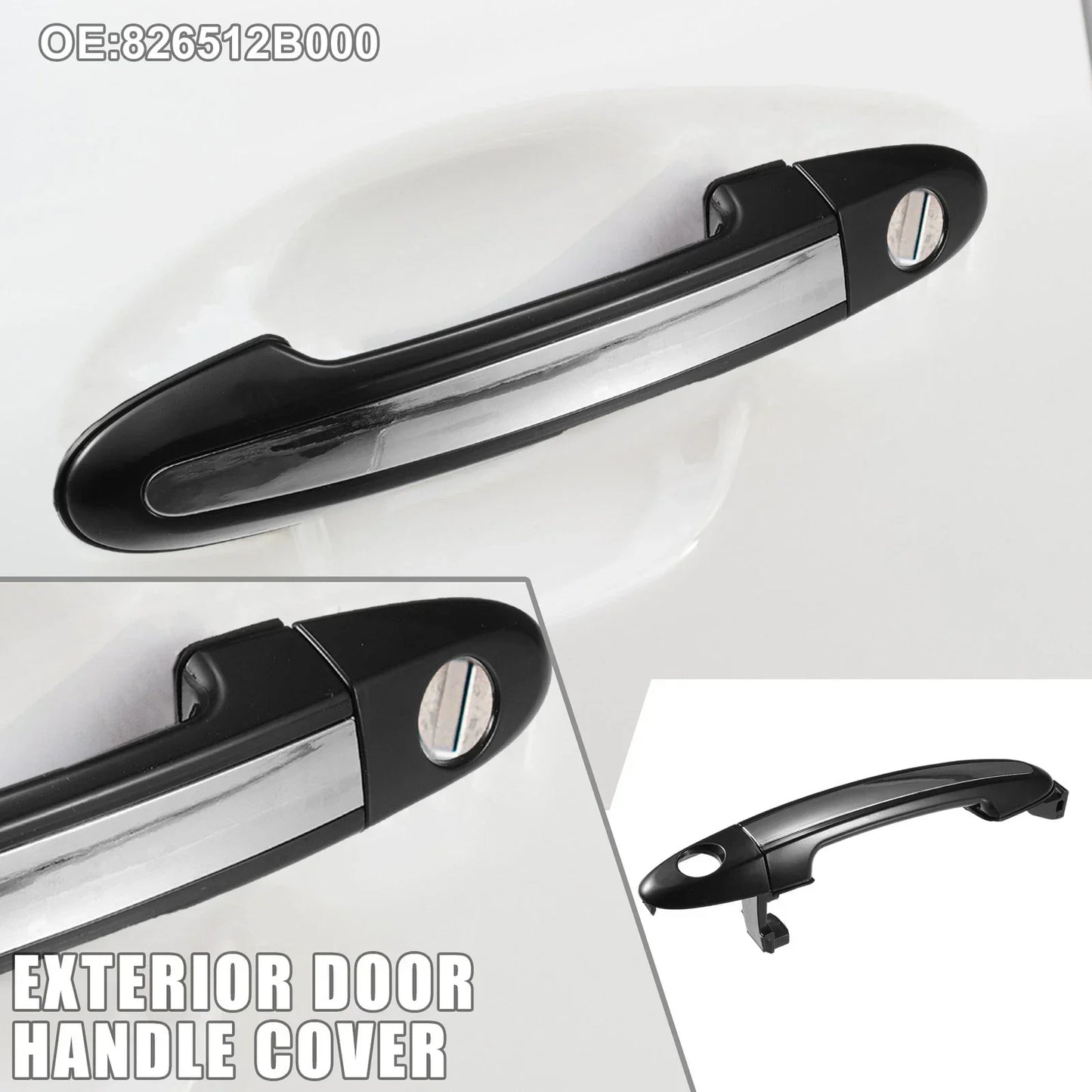 Front Left Door Handle for Hyundai Santa Fe (2007-2012)