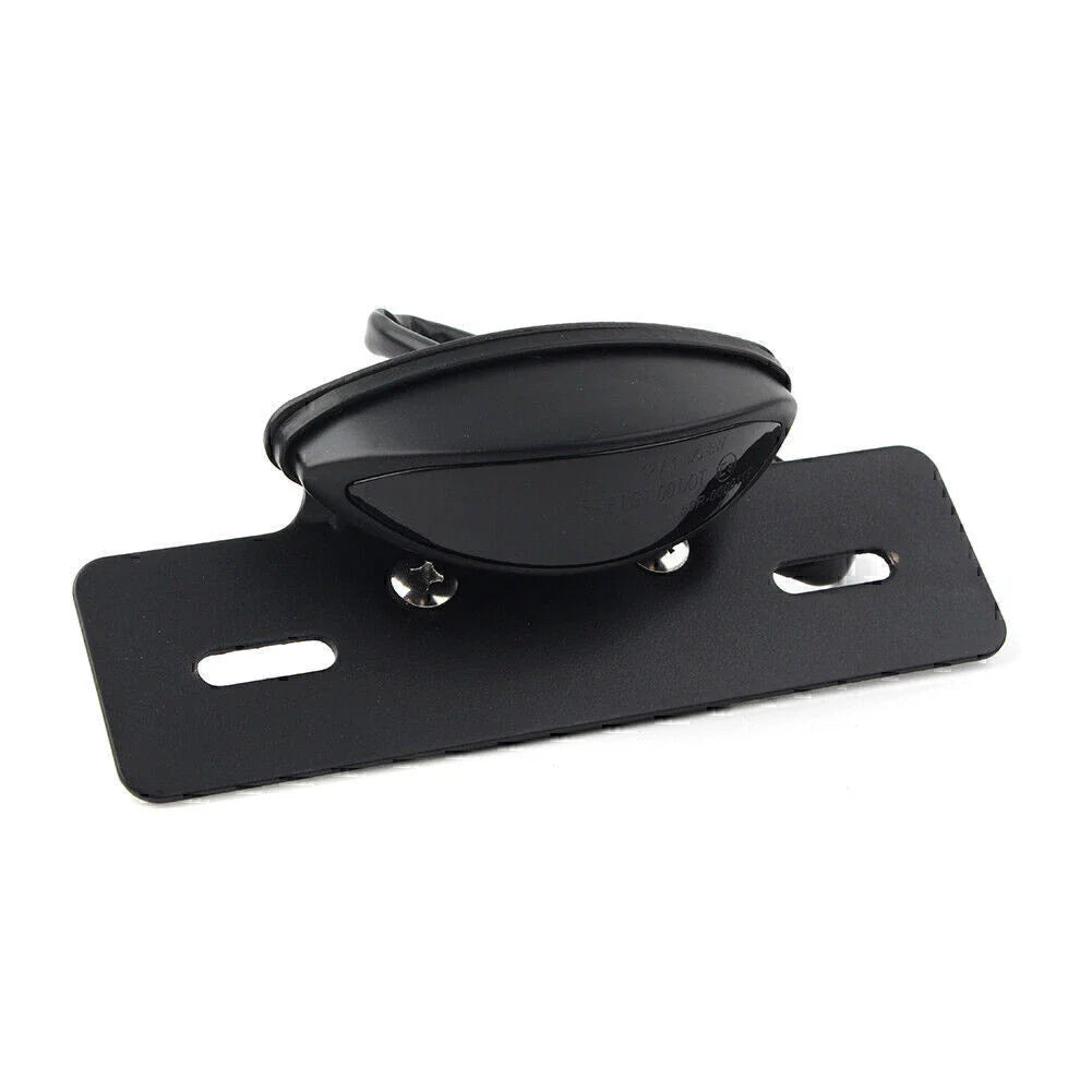 LED Brake Tail Light License Plate Mount for Cafe Racer