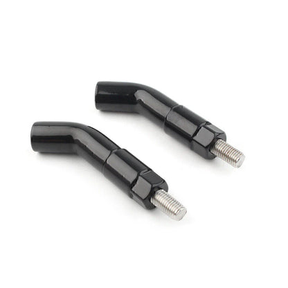 Black Mirror Stem Extenders for Harley Iron 1200 XL1200NS (2018-2019)