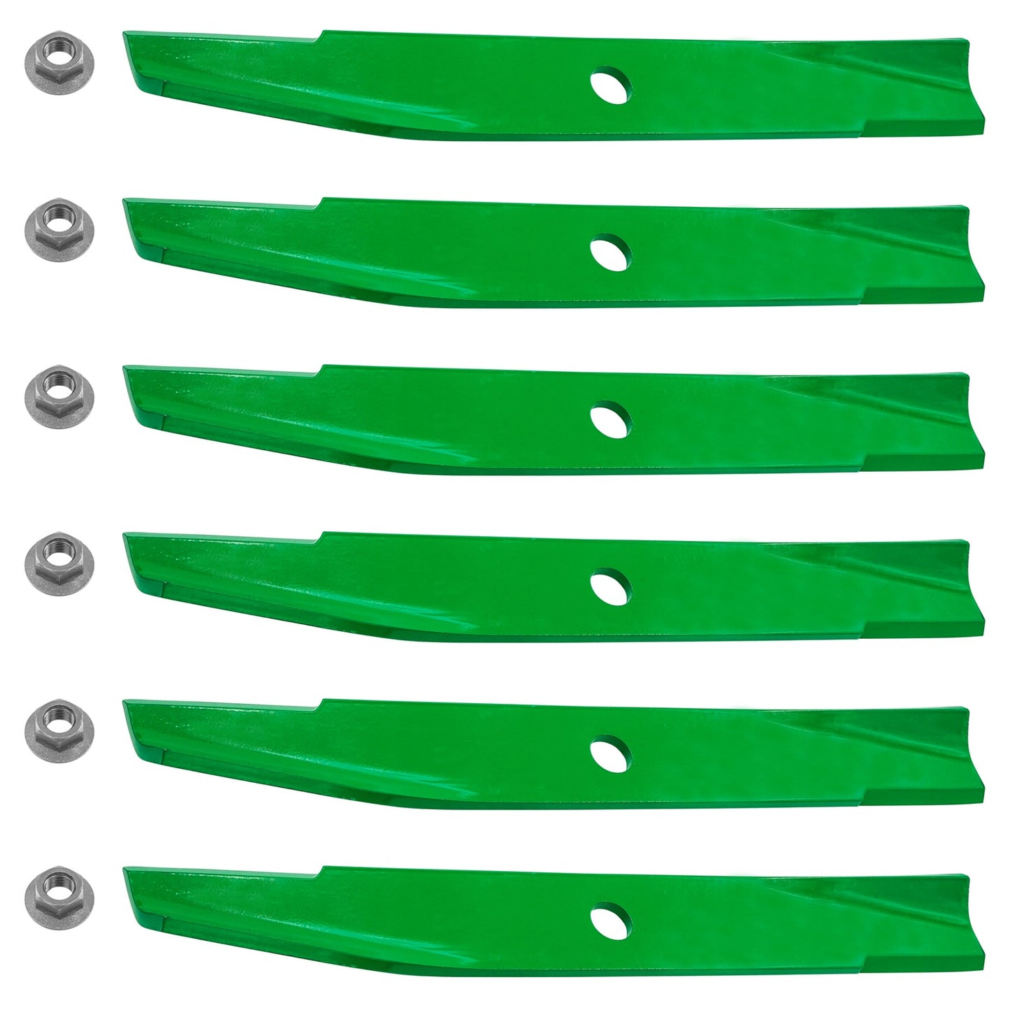 48-Inch Deck High Lift Blade with Nut for Toro 42-Inch Deck (2005–2015)