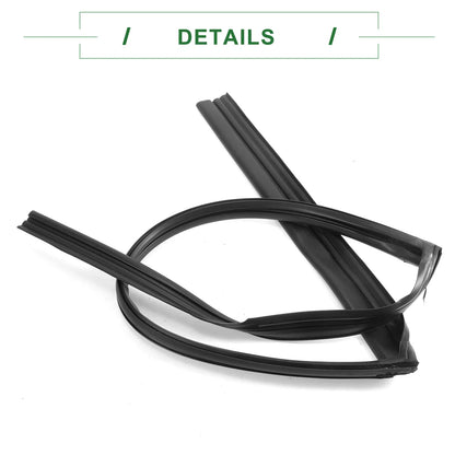 Rear Left Door Window Run Channel Seal Strip for Honda Accord (2003-2007)