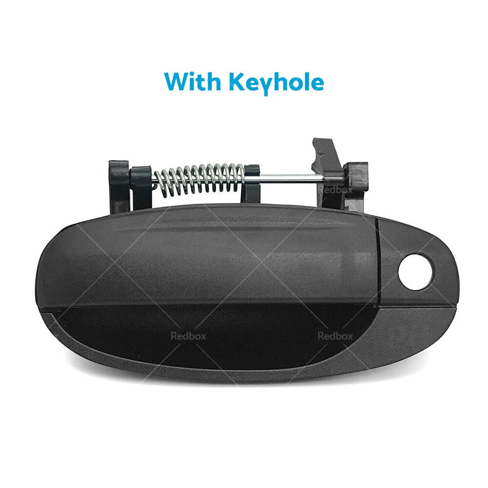 Black Front Outer RH Right Hand Door Handle for Holden Barina TK (2005-2011)