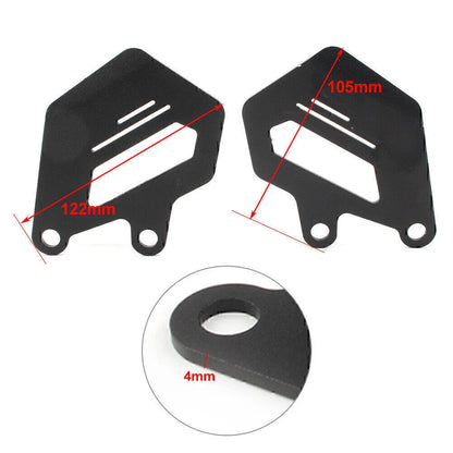 Aluminum Front Brake Caliper Cover for 2018-2019 BMW F750GS F850GS Black