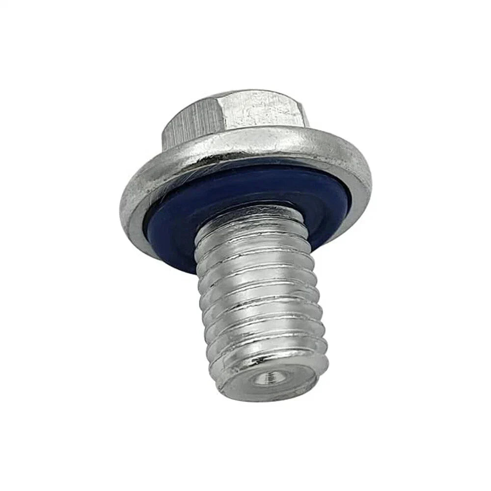 Engine Oil Drain Plug Bolt w/Gasket for Buick Regal, Cadillac, Chevrolet