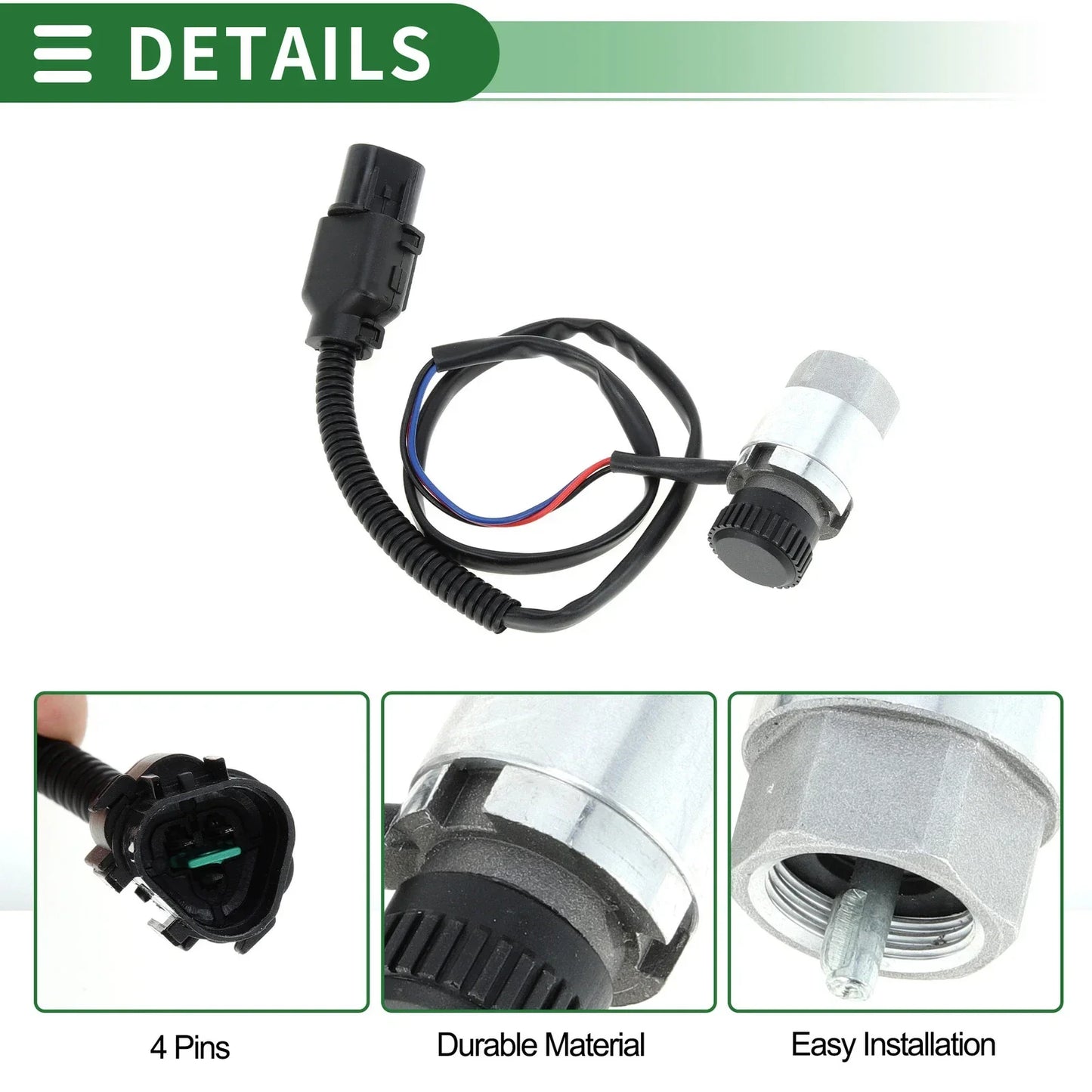 Transmission Speedometer Sensor for Hyundai HD1000 (2000-2005)