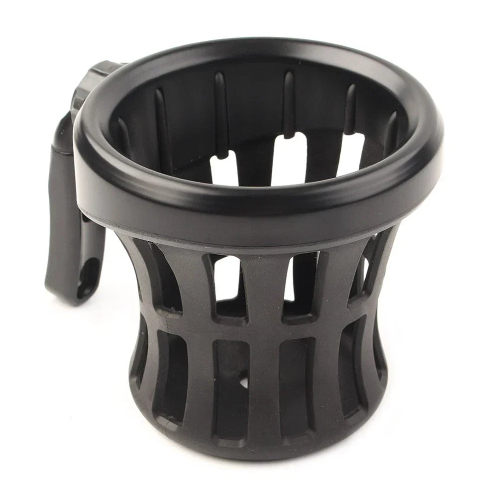 Handlebar Cup Holder Drink w/ Mesh Basket for Harley