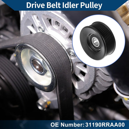 Drive Belt Idler Pulley for Honda Civic (2002-2011) 1 x Pulley