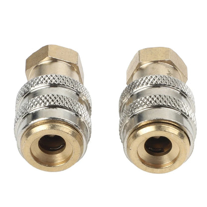 Brass Lock On AirChuck for Inflator Closed End Design for Inflator Closed End Design