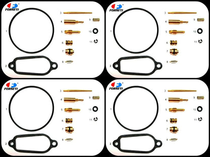 4 x Carburetor Repair Kit for Honda CB400F (1975-1977)