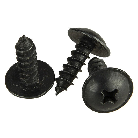 10 x Black Fender Liner Bracket Screws for Hyundai Kia
