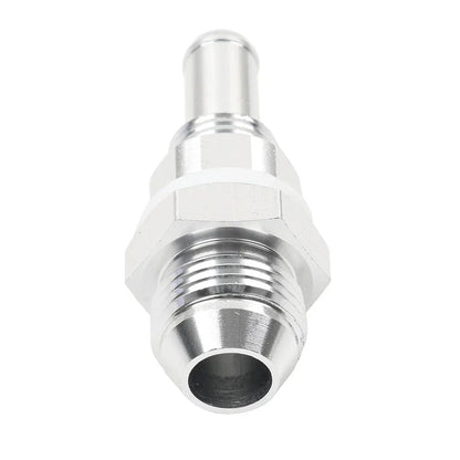 8AN Male Flare Bulkhead to 3/8" Hose Barb Fuel Tank Fitting for Universal (N/A)