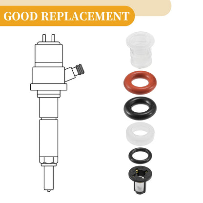 Fuel Injector Seal O Ring 4 x Sets for Honda Civic (2011)