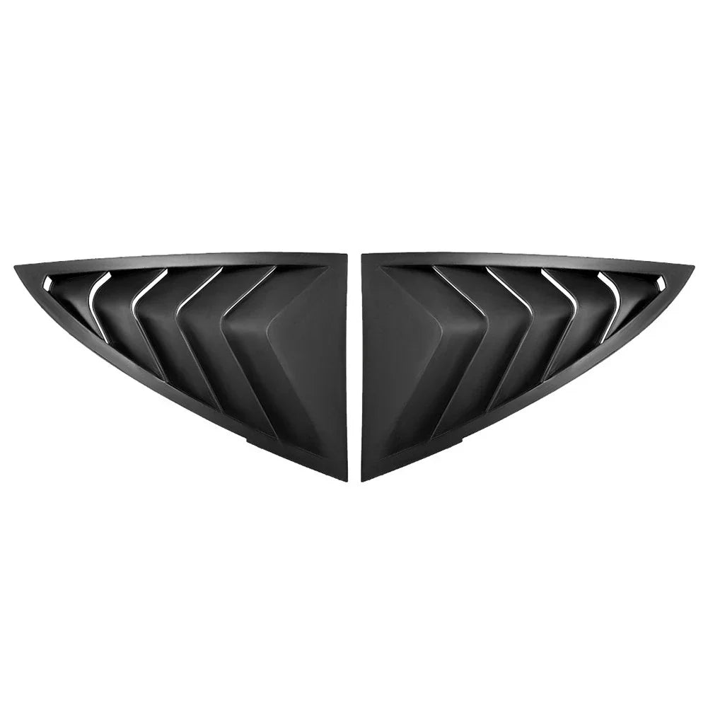 Rear Window Side Vent Shutter Louver Cover Trim for Tesla Model 3, Y (2017-2023)
