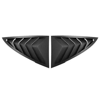 Rear Window Side Vent Shutter Louver Cover Trim for Tesla Model 3, Y (2017-2023)