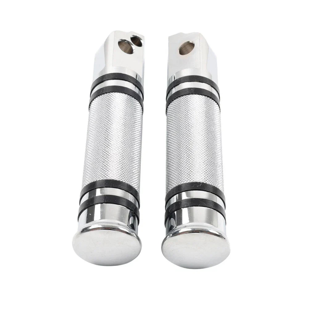 Rear Footboards Pegs for Harley Softail Fat Boy Breakout 2018-2023 Chrome