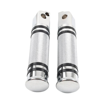Rear Footboards Pegs for Harley Softail Fat Boy Breakout 2018-2023 Chrome