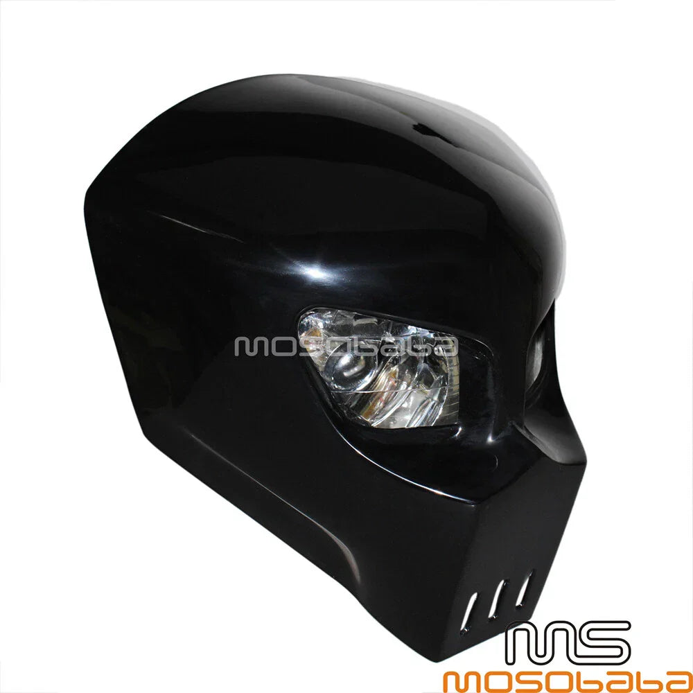 Universal Skull Mask Alien Headlight Assembly for Honda Motorcycle (All Years)