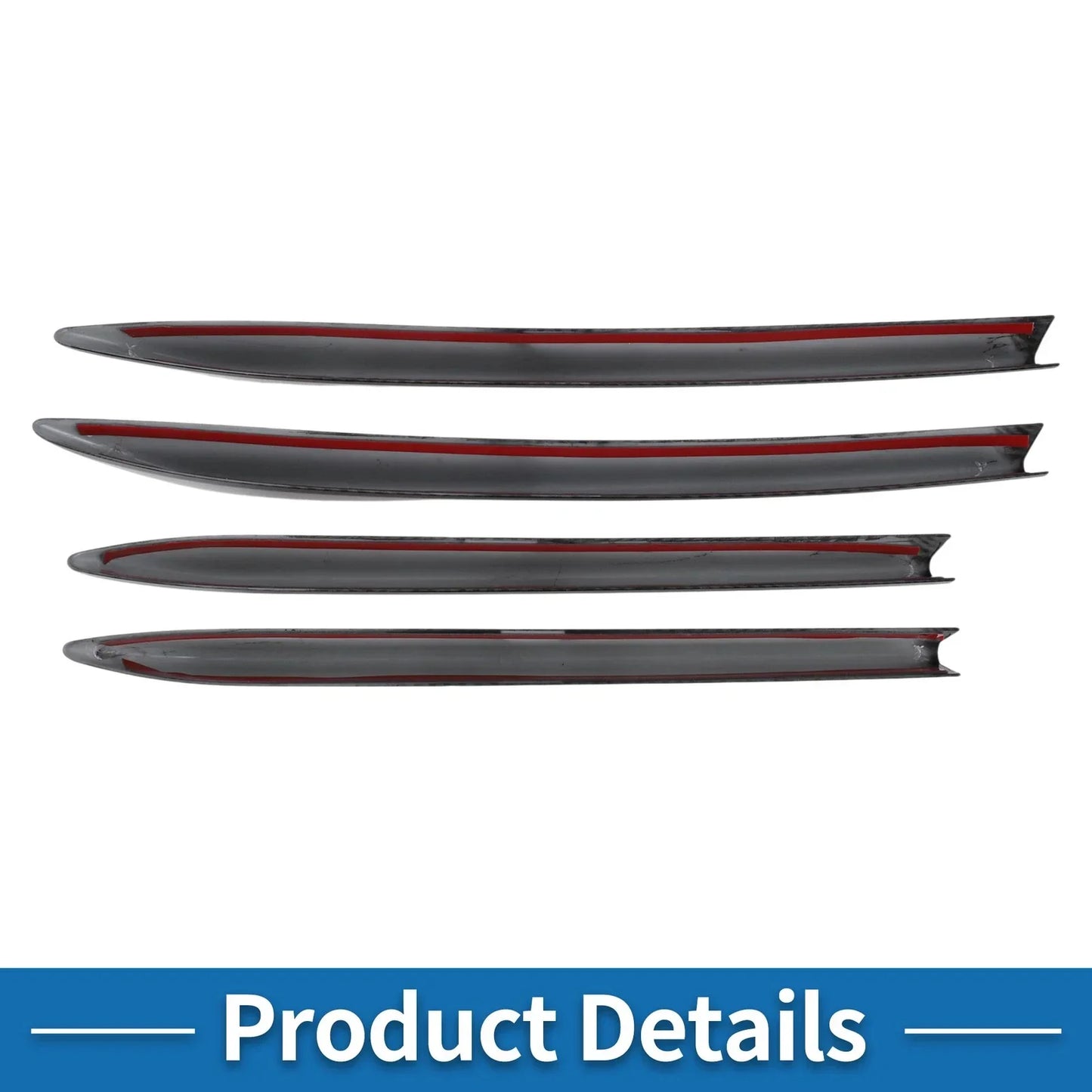 4 Pcs Headlight Trim Bezels for Mercedes-Benz GLC Class (2016-2023)