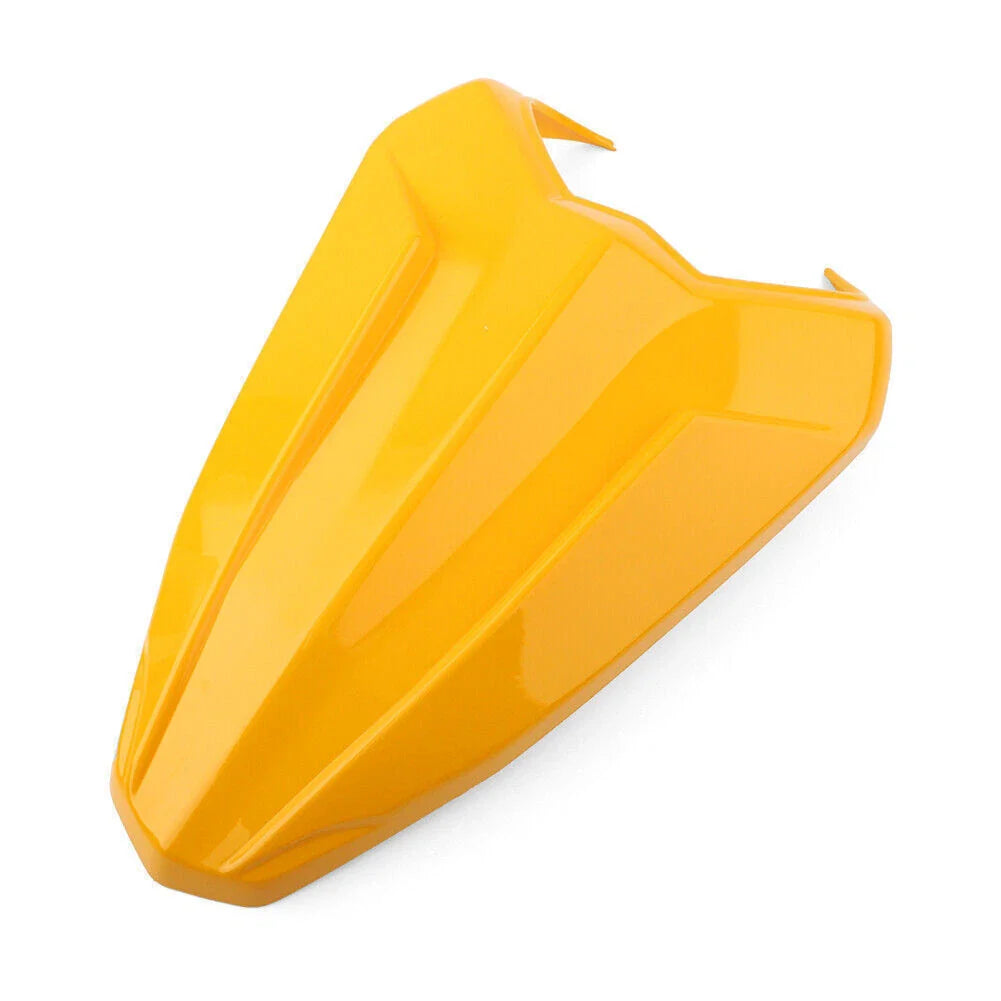 Yellow Rear Pillion Seat Cover for Yamaha YZF R15 (2017-2021)