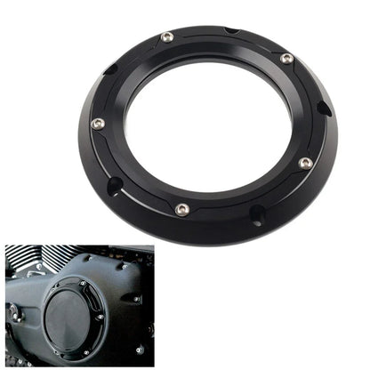 Engine Clear Derby Cover for Harley Touring FLHTCUL FLHTKL (2015-2023)