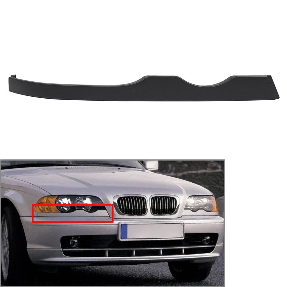 Front Bumper Headlight Trim for BMW 3 Series E46 Coupe M3 (2000-2006)