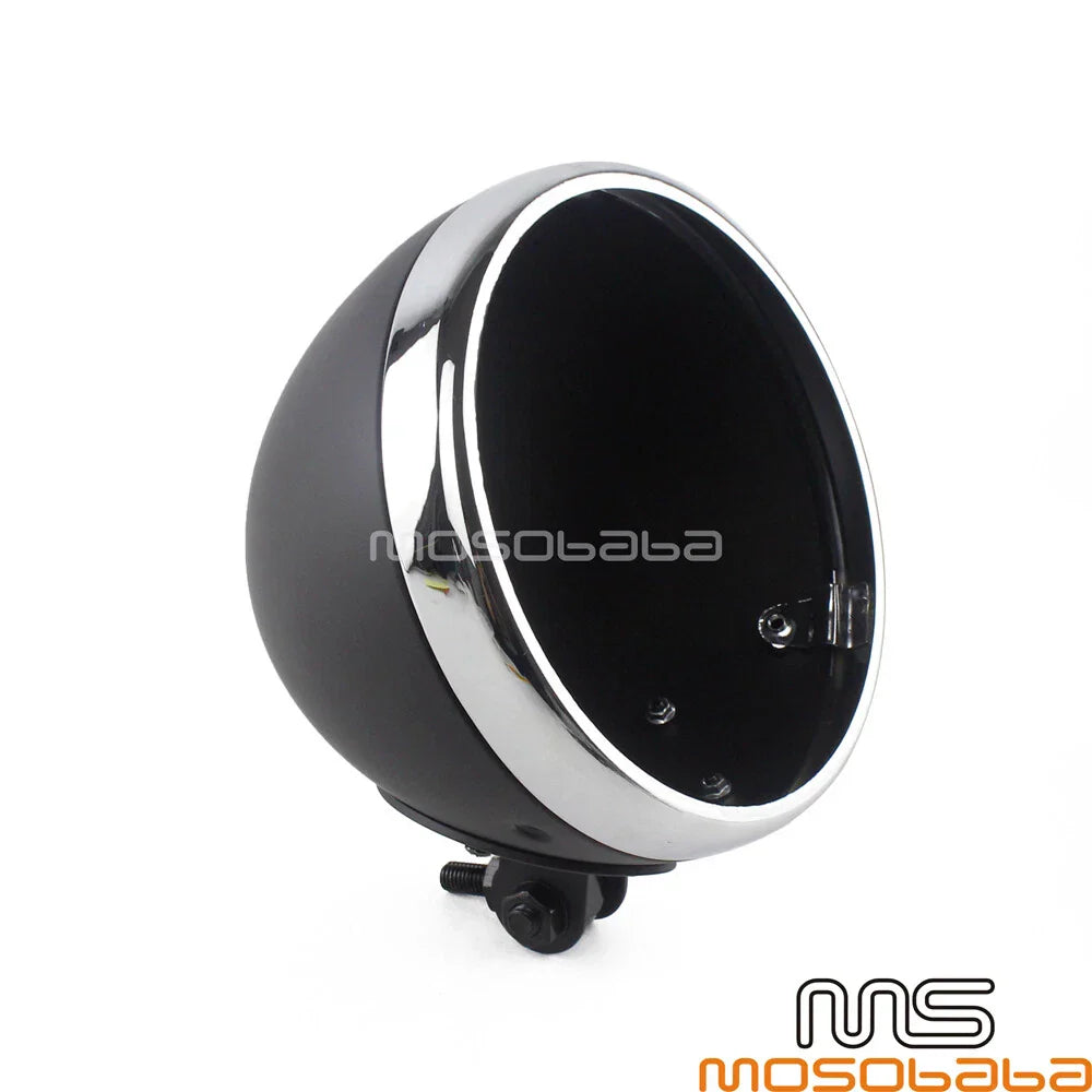 7'' Motorcycle Headlight Lamp Housing Cover for Harley Softail (2000-2011)