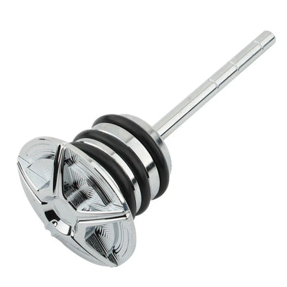 Chrome Oil Dipstick for Harley Softail Fat Boy FLSTF Heritage (2000-2017)