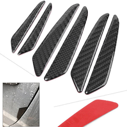 6 x Universal Carbon Fiber Door Edge Guards for Benz (Various Years)