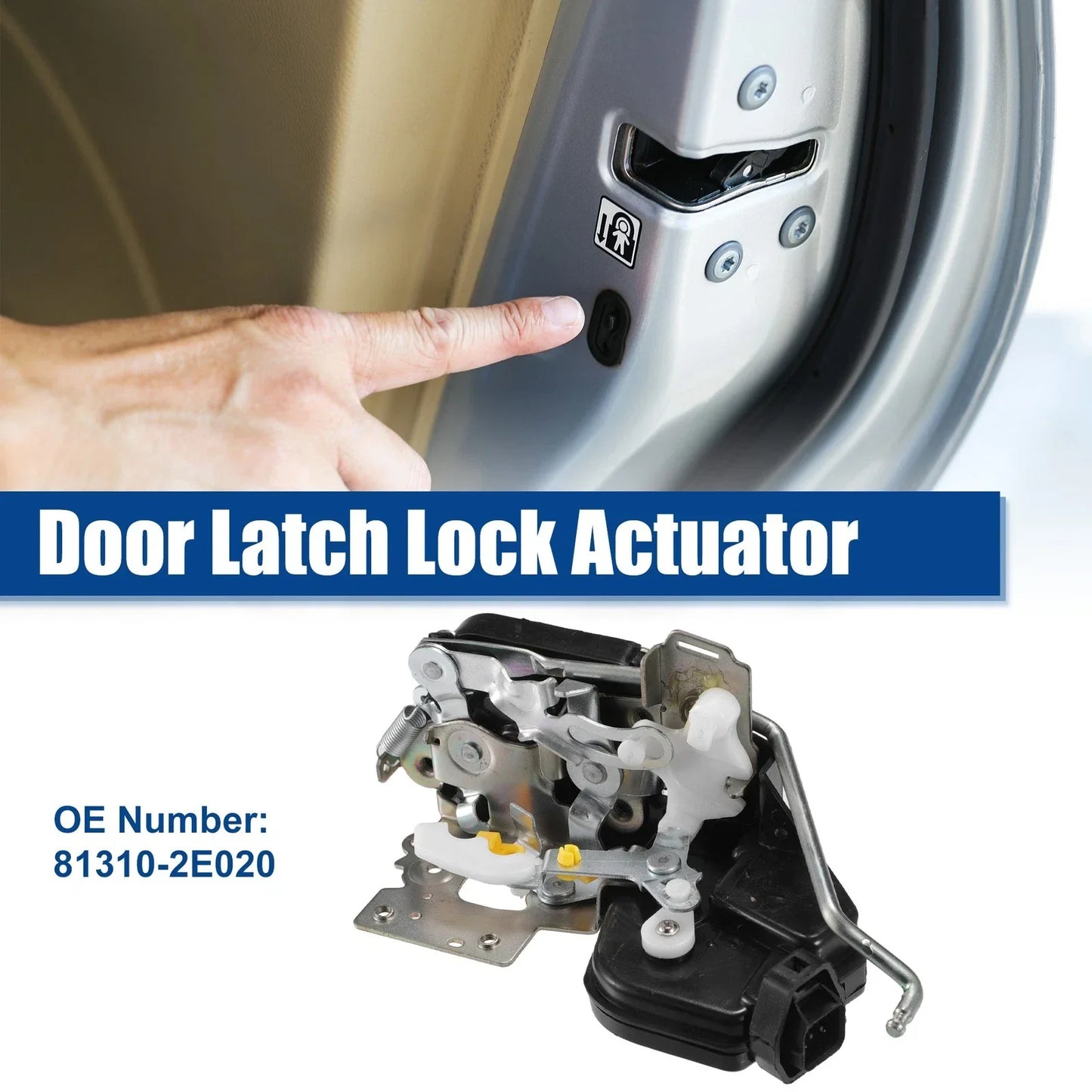 Front Left Door Lock Latch Actuator for Hyundai Tucson (2005-2009)