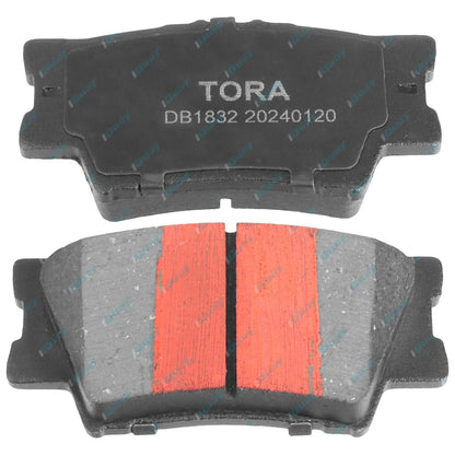 Rear Ceramic Disc Brake Pad Set for Toyota Aurion GSV50R V6 3.5L 2GR-FE 2012~17