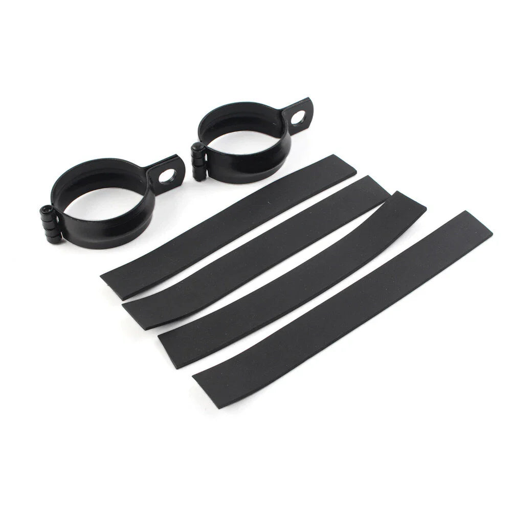 Motorcycle Front Fork Clamp Turn Signal Light Mount Bracket 42-51MM