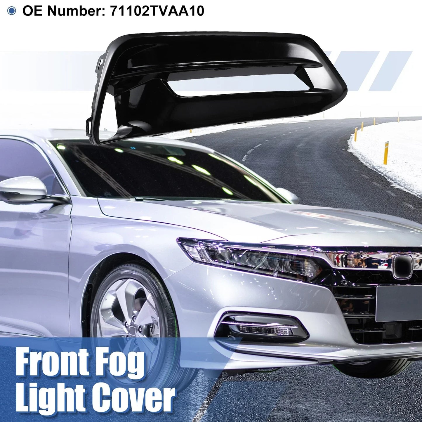 Fog Light Grille Cover Trim for Honda Accord (2018-2023)