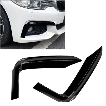 Front Bumper Lip Splitter Spoiler for BMW 4 Series F32 F33 F36 M Sport (2014-2020)