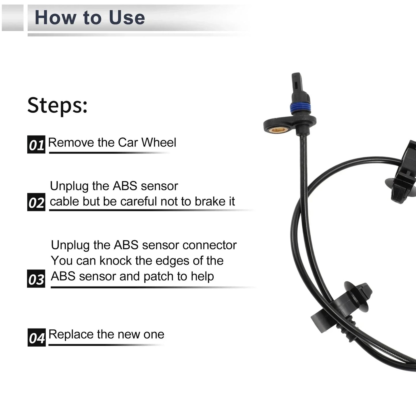 ABS Wheel Speed Sensor for Honda Civic Rear Left (2016-2021)