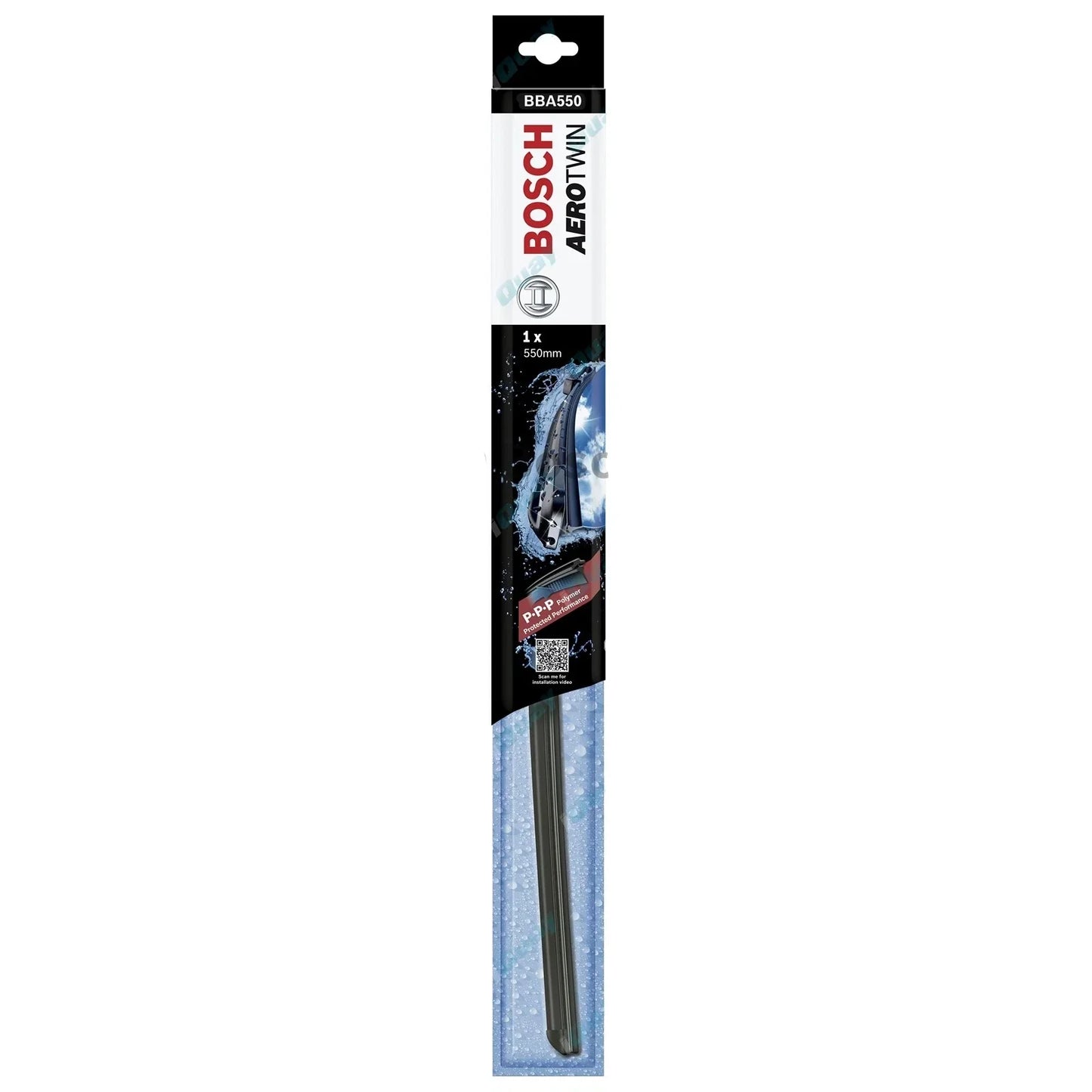 Front Pair Bosch Aerotwin Wiper Blades for Nissan Urvan E24 4cyl 2.4L 2.7L 87~93
