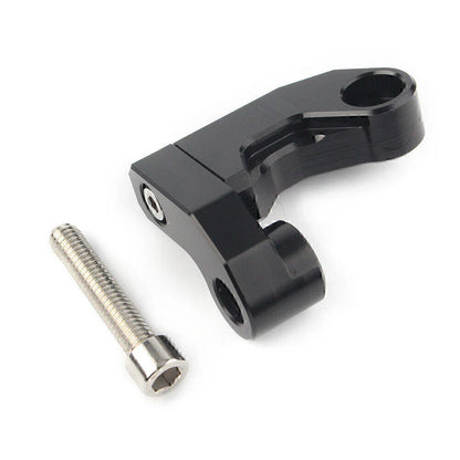 Black Front Handlebar Brake Clutch Cable Clamps for Honda CB650F (2014-2023)