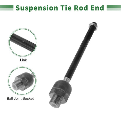 8 Pcs Tie Rod Ends & Ball Joints for Dodge Dakota (2005-2011)