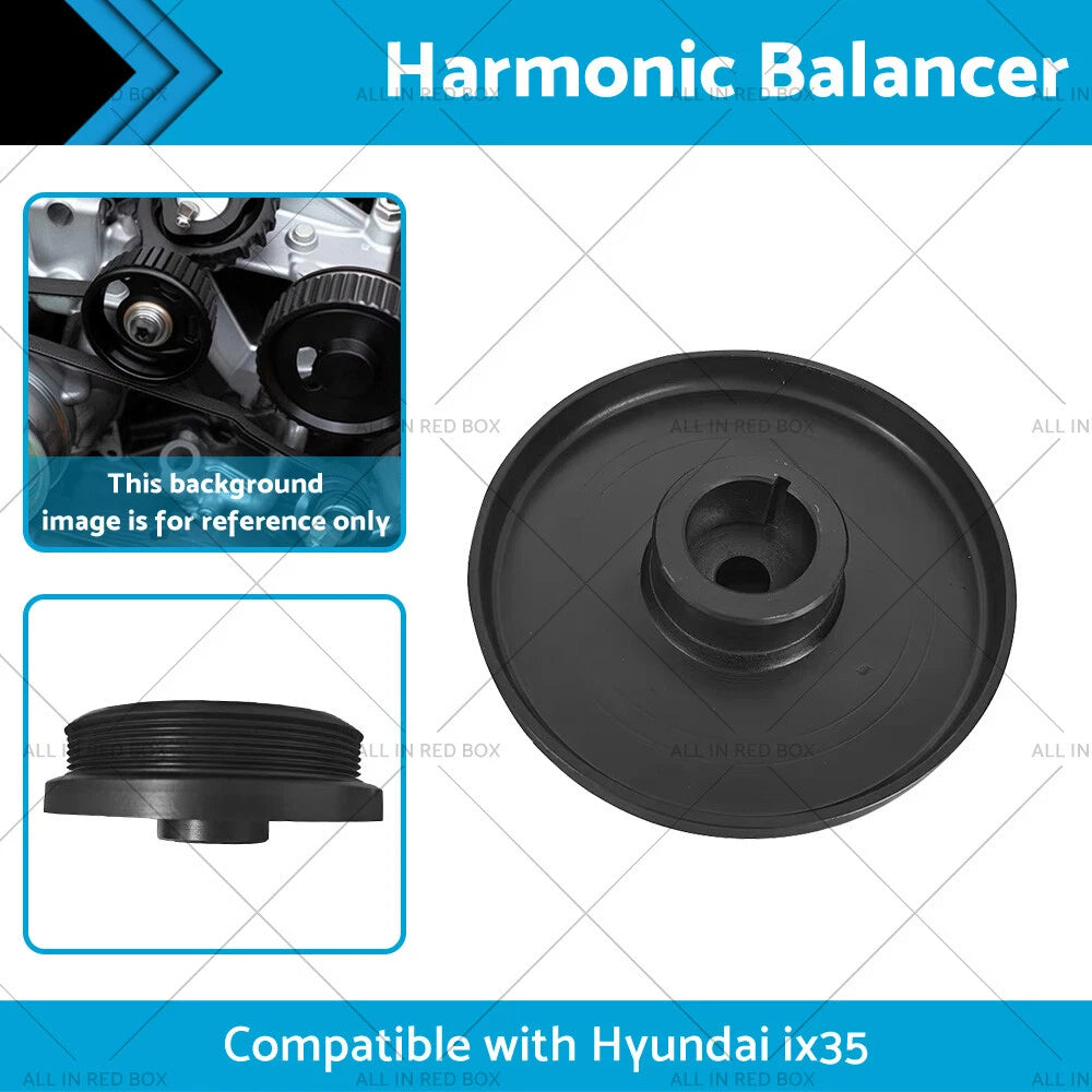 Harmonic Balancer Damper Pulley for Hyundai ix35 LM 2.0L Diesel (2010-on)