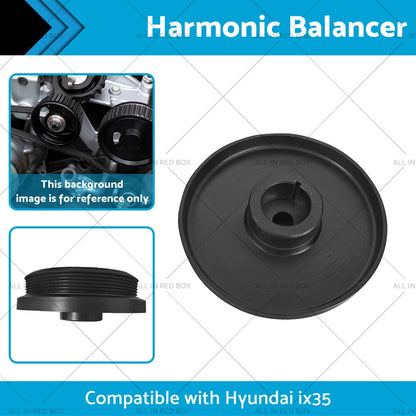 Harmonic Balancer Damper Pulley for Hyundai ix35 LM 2.0L Diesel (2010-on)
