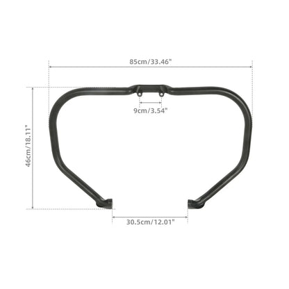Black Engine Guard Crash Bar for Indian Chief Springfield Chieftain (2014-2025)