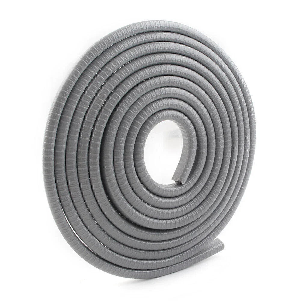 13Ft Universal Rubber Seal Trim Molding Strip for Auto Door Edge Protector Grey