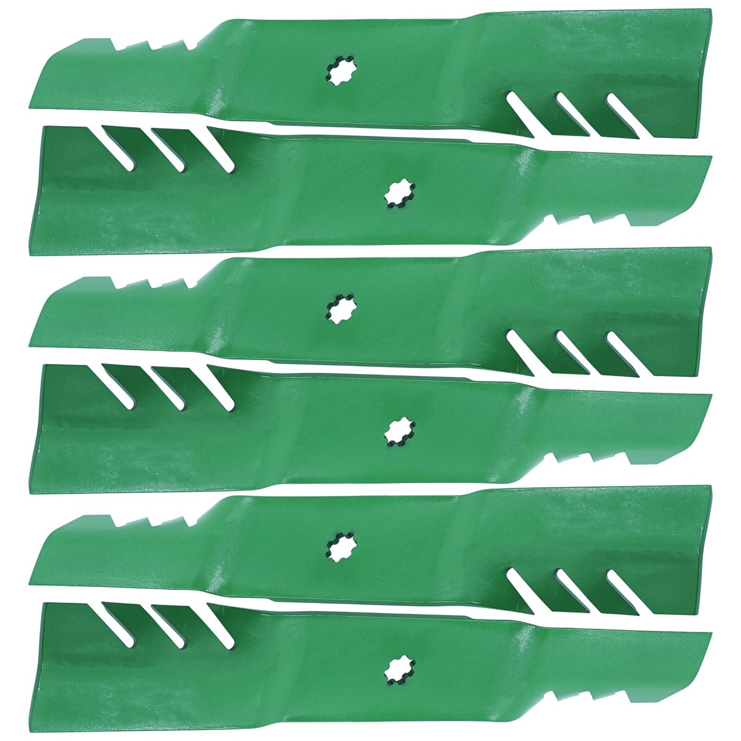 54" Deck Blades Replacement Set for John Deere 190C D170 G110 (2014–2018)