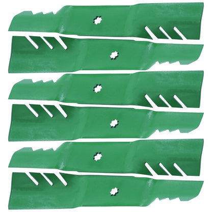 54" Deck Blades Replacement Set for John Deere 190C D170 G110 (2014–2018)