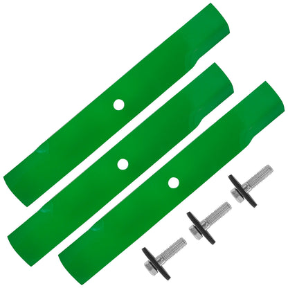 Deck Blade with Bolts Replacement for John Deere 140 314 316 317 (1974–1986)