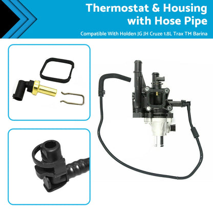 Thermostat & Housing with Hose Pipe for Holden Cruze Barina (2016-2020)