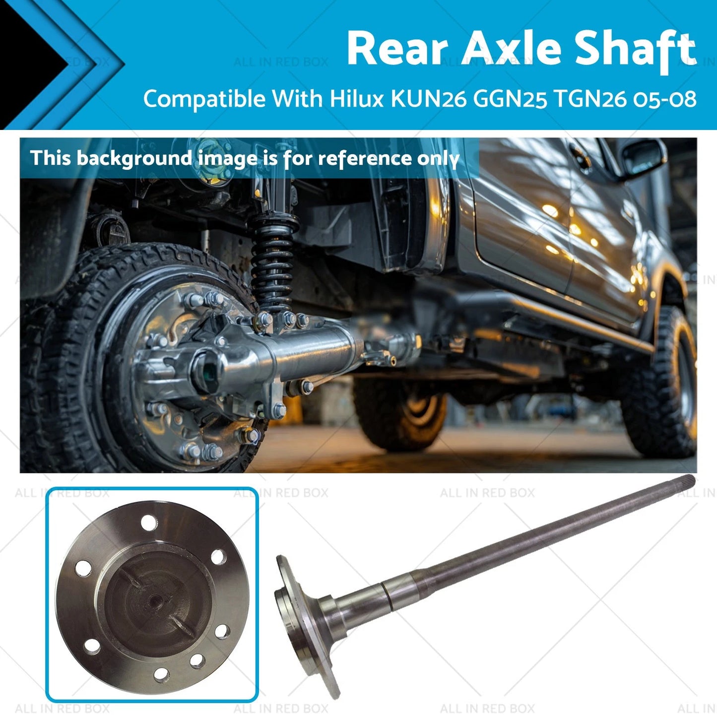 Rear Axle Shaft for Toyota Hilux KUN26 GGN25 TGN26 (2005-2008)