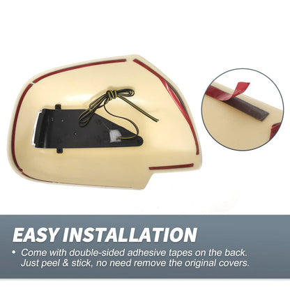 ABS Plastic Rearview Mirror Cover Overlay for Lexus RX330 RX300 (2003)